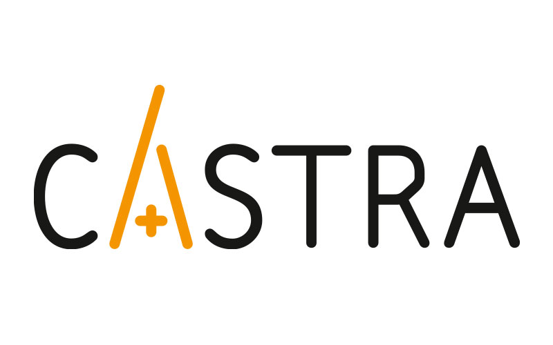 Logotyp för CASTRA